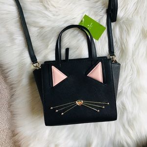 Kate Spade Jazz Things Up Mini Hayden Cat bag